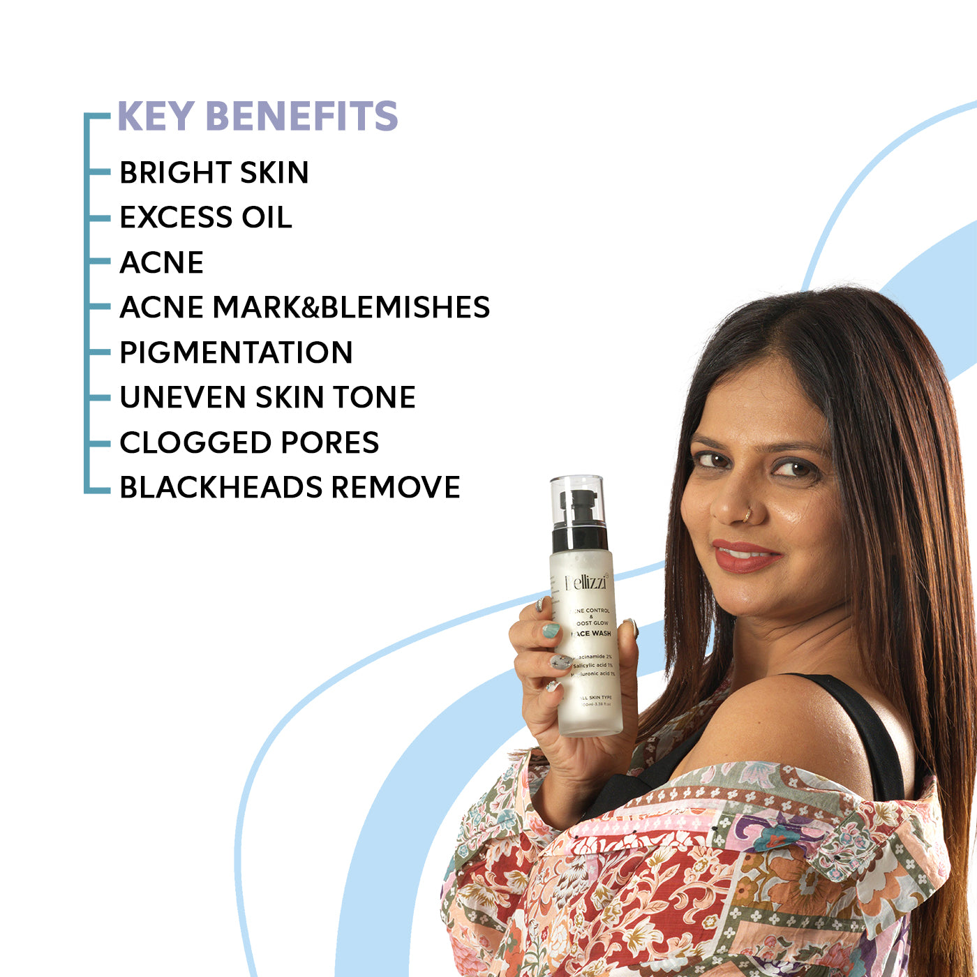 Acne control & boost glow Facewash