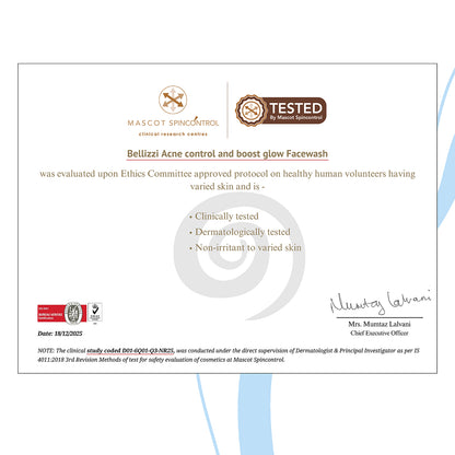 Acne control & boost glow Facewash