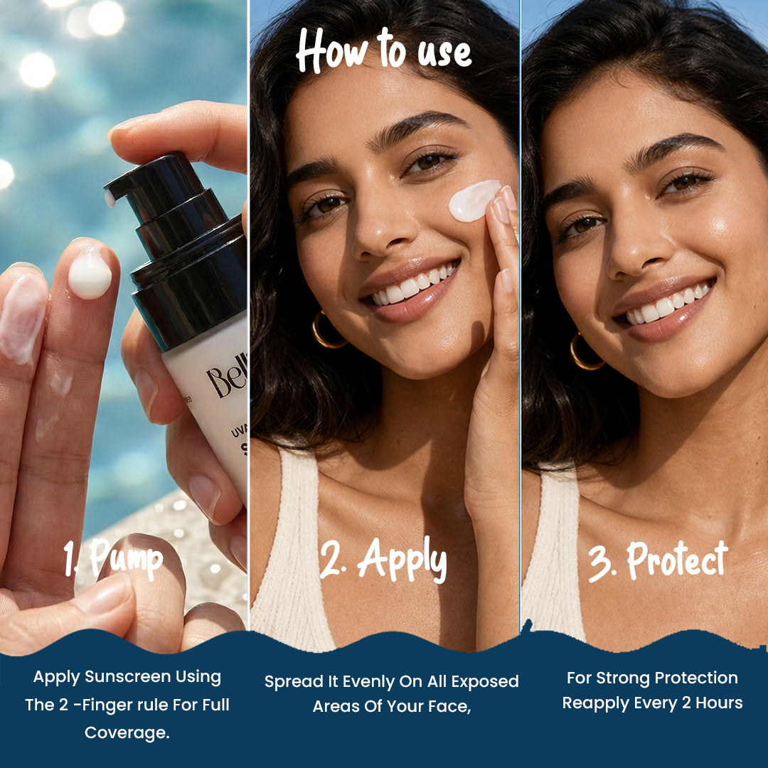 SPF 50 PA ++++ Glow sunscreen